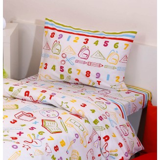 Σεντόνια Σετ Λίκνου 80x100 Viopros Σμάρτ